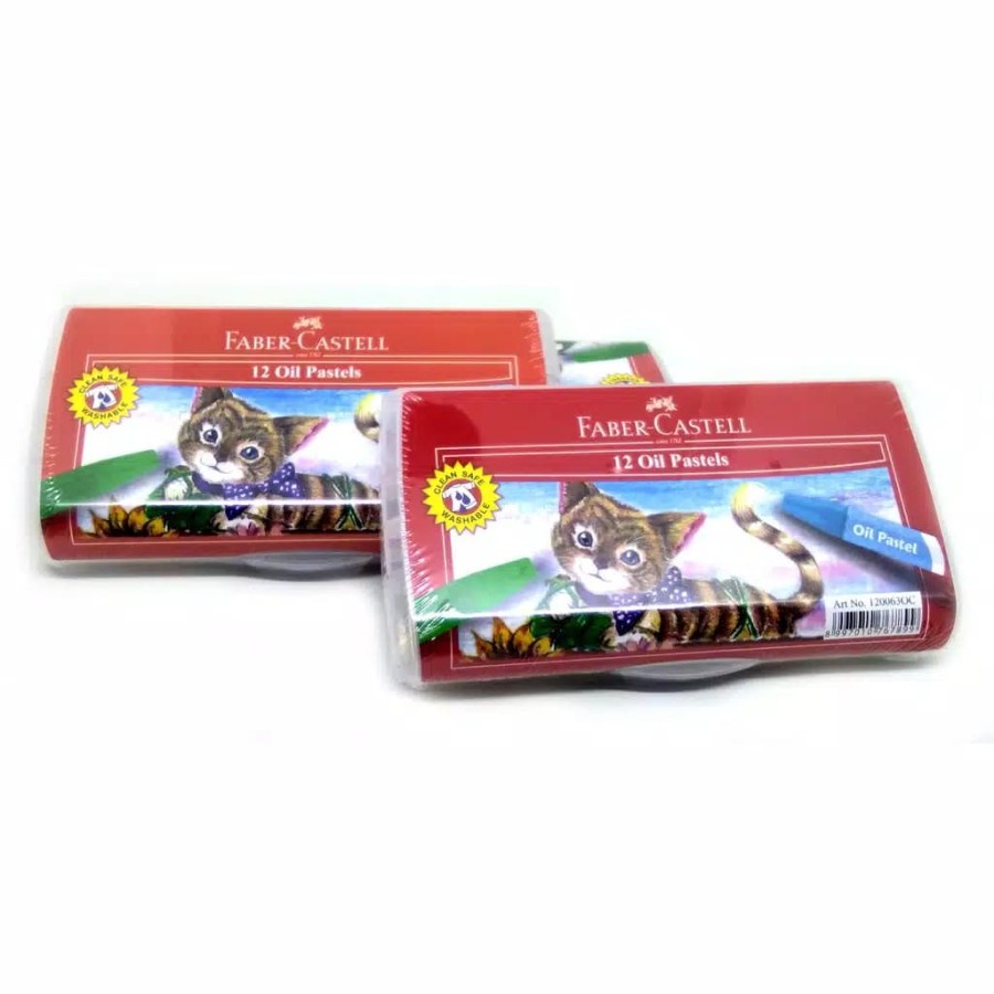 

Crayon Oil Pastel Faber Castell 12 Warna Ekonomis