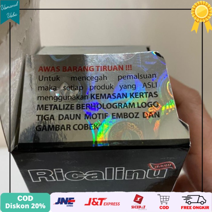 

◾COD◾ obat Herbal Ricalinu untuk menghilangkan nyeri pegal linu