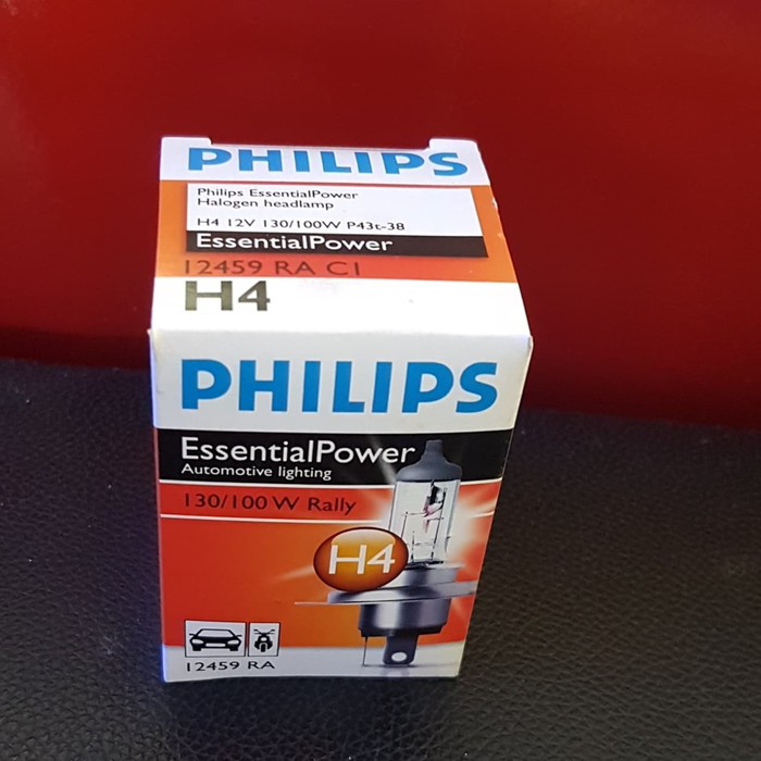 Bohlam lampu philip H4 12v 130/100W