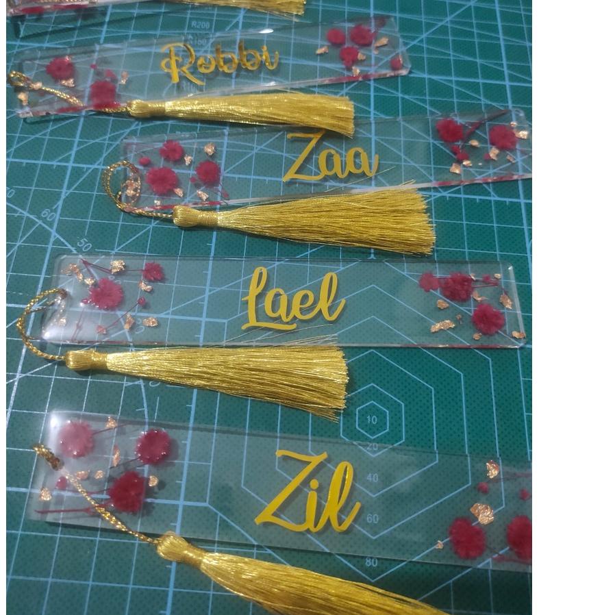 

⇌ Resin Bookmark Free Custom Nama / Pembatas Buku Resin Free Custom Nama ㅞ