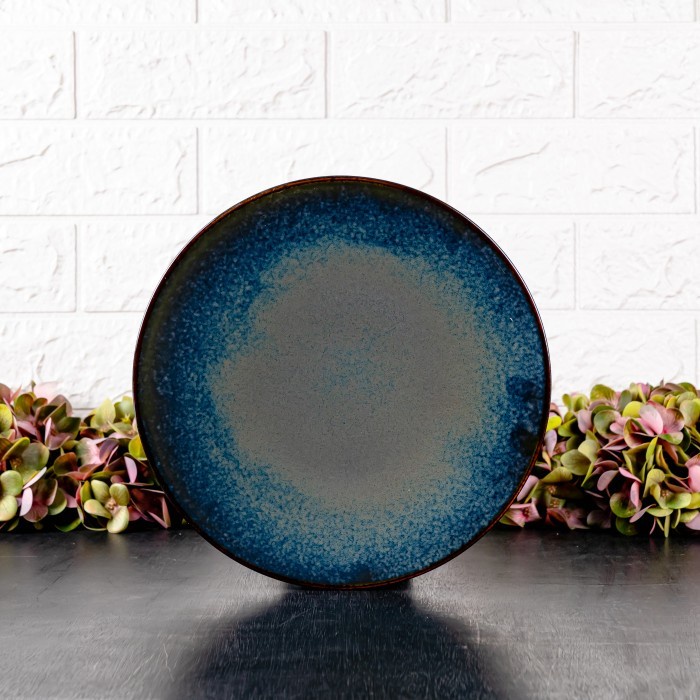 Piring Keramik - Salad Plate Piring Salad Keramik - Serena Blue