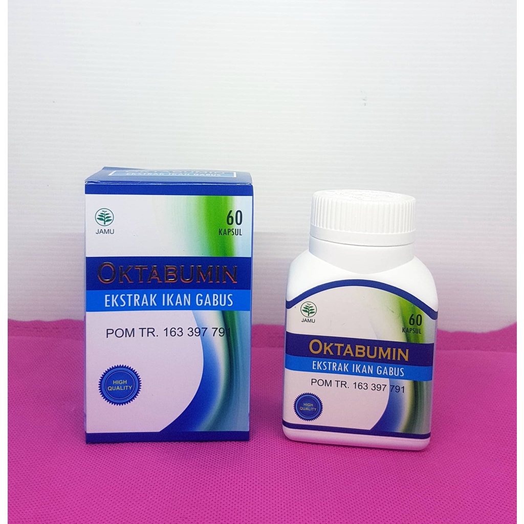 OKTABUMIN HERBAL 21 original herbal kapsul oktabumin