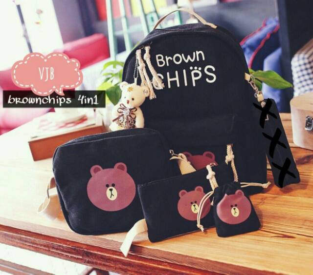 Tas Termurah/terlaris/ransel bronchips set