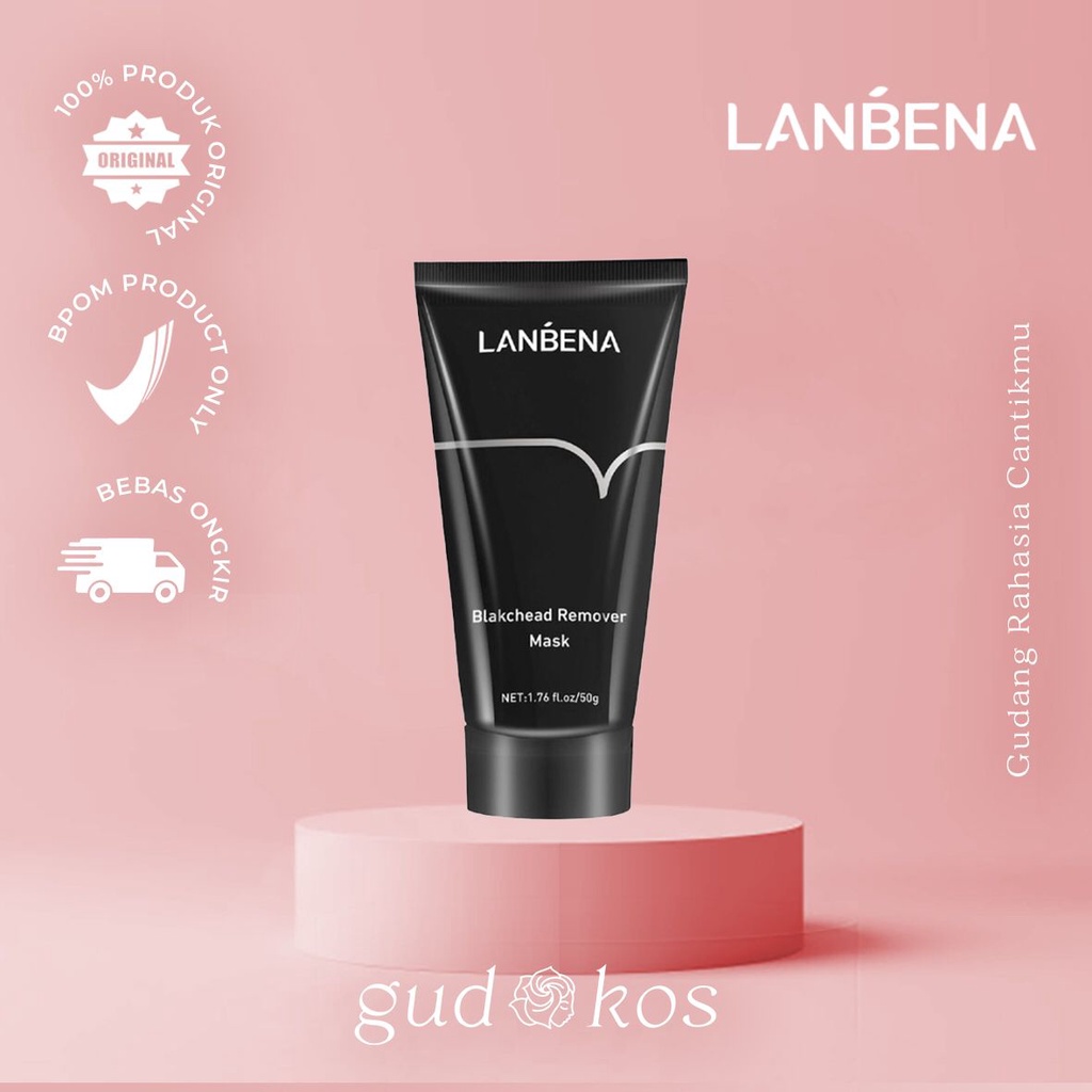 LANBENA BLACKHEAD MASK STRIPS, WHITE DEEP CLEANSING REMOVER &amp; Masker Komedo Bamboo Charcoal Blackhead Pembersih Komedo