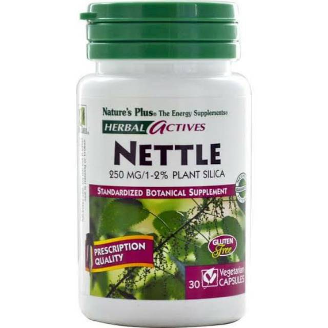 Natures Plus Nettle - 30 Capsules (ORIGINAL - BPOM)