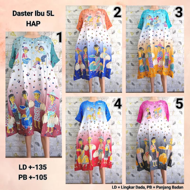 DASTER IBU 5L BIGSIZE JUMBO LD 130 ADEM BUSUI FRIENDLY BU TEJO HOLAND + KCA + PNRY