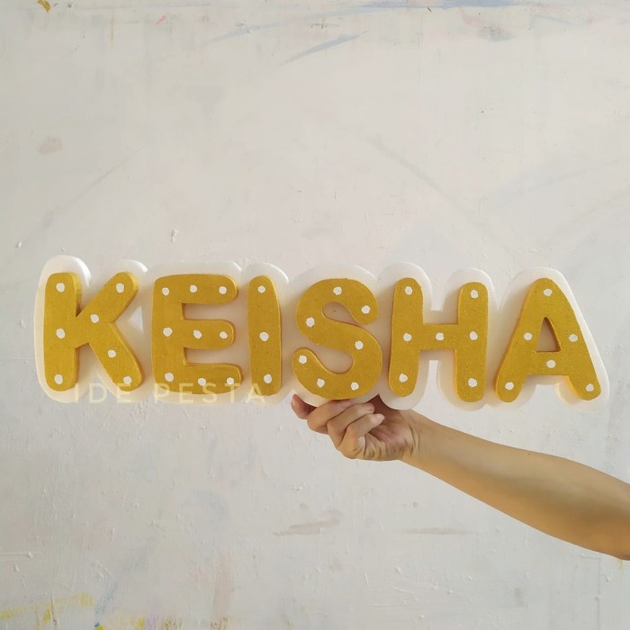 

Senikertas- Custom Nama Styrofoam / Tulisan Huruf Sterofoam 70 Cm -Kertas-Seni.