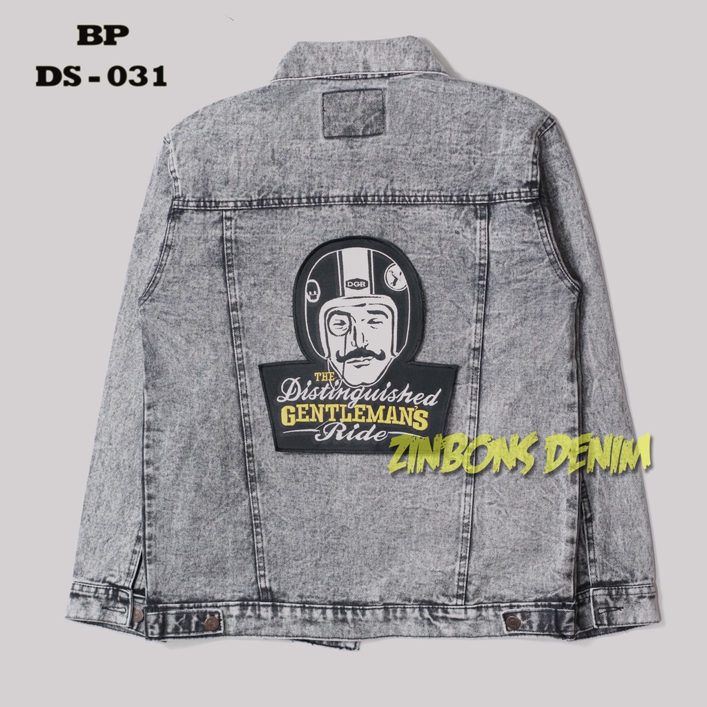 Back patch backpatch Harley bikers Chopper bordir punggung bordiran emblem besar bisa di aplikasi kan di jaket jeans