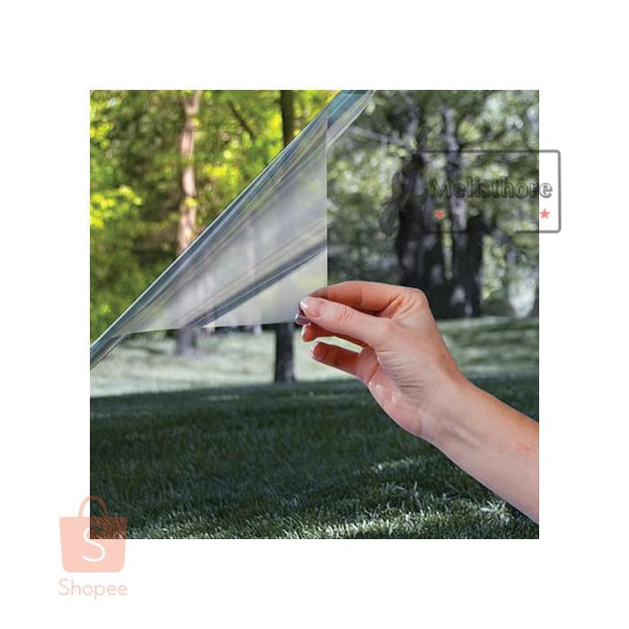 KACA FILM MOBIL KCM2F48 GEDUNG GEDUNG SPARTA BLACK SILVER SUNPROTECT