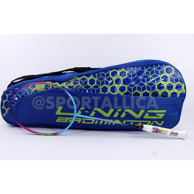 Kualitas Terbaik Raket Badminton Li-Ning / LiNing Windstorm 72 Blue/Purple SDWEP
