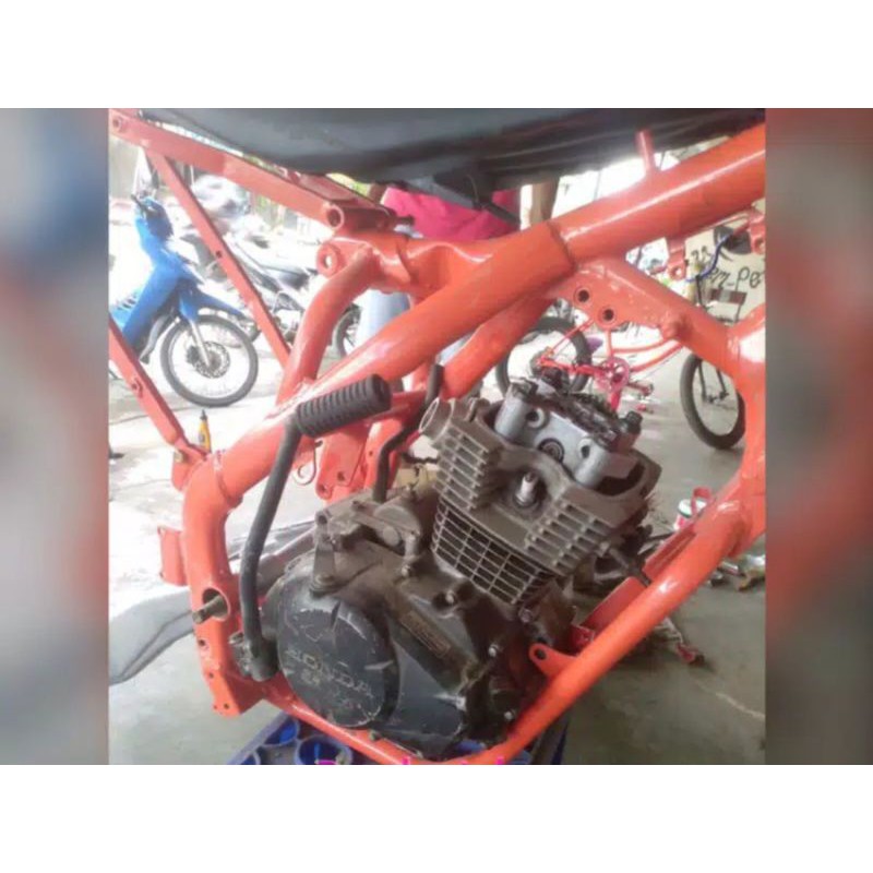 Paket Lengkap Rangka KTM 250 Six Day Sd 2017 Plus Body Full Set Tebal