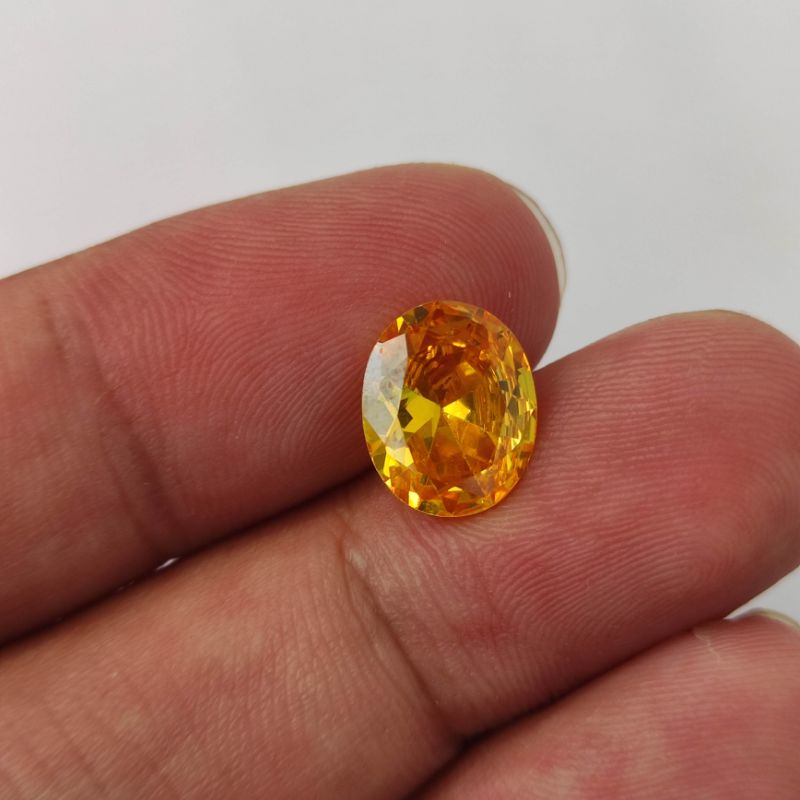 Jual Synthetic yellow sapphire Shopee Indonesia
