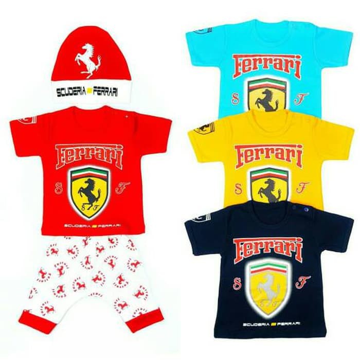 Setelan Baby 1-2thn Ferari Baju Anak Murah Baju Tidur Anak All size