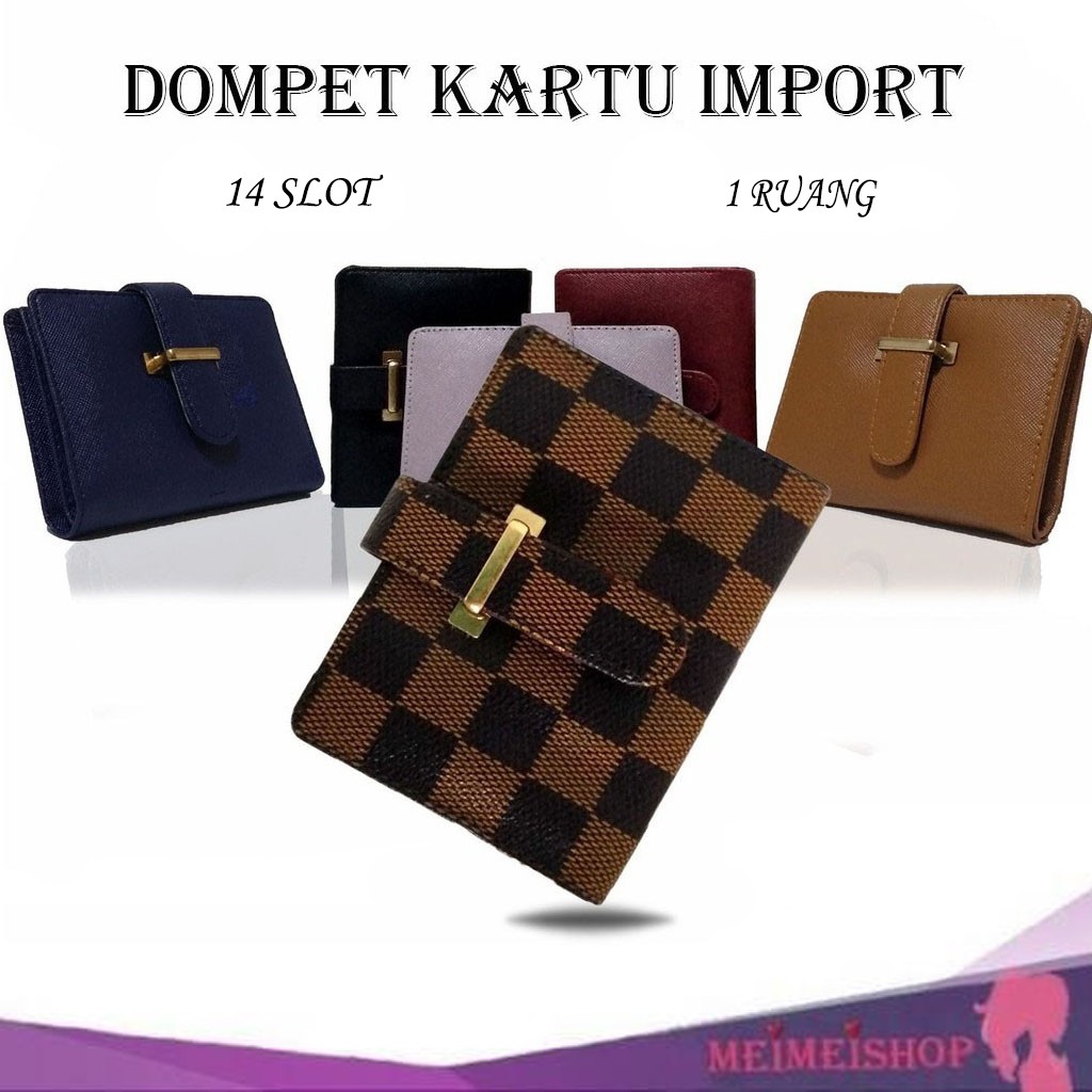 MEIMEISHOP GROSIR DOMPET KARTU GAWANG DOMPET KARTU FASHION WANITA LOKAL BATAM MURAH TEMPAT KARTU