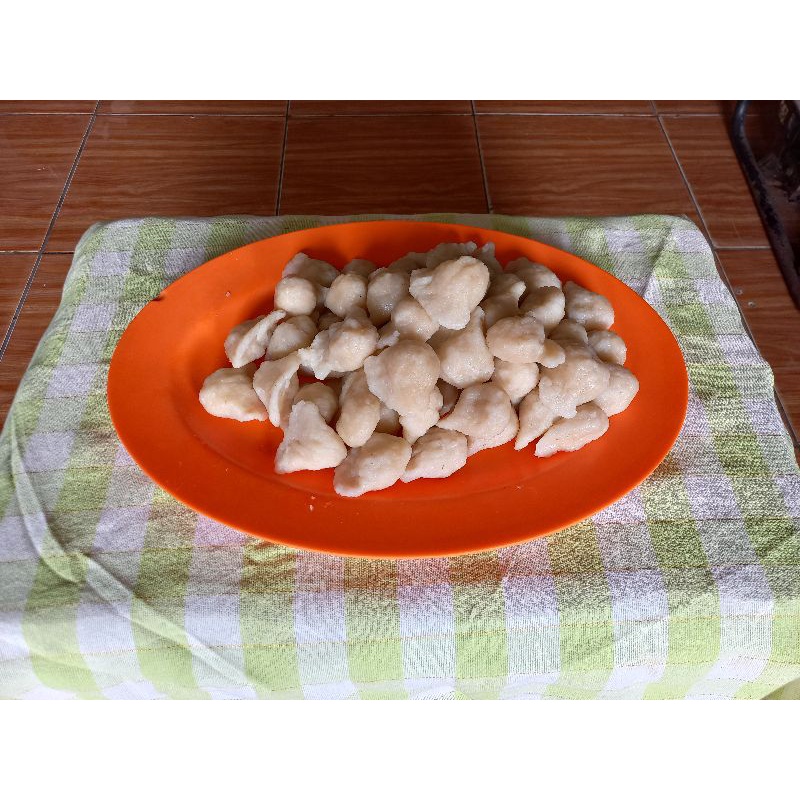 

Pempek TELOR KECIL Paket Frozen 10 pcs + Free Cuko 10mL-KHAS PALEMBANG-