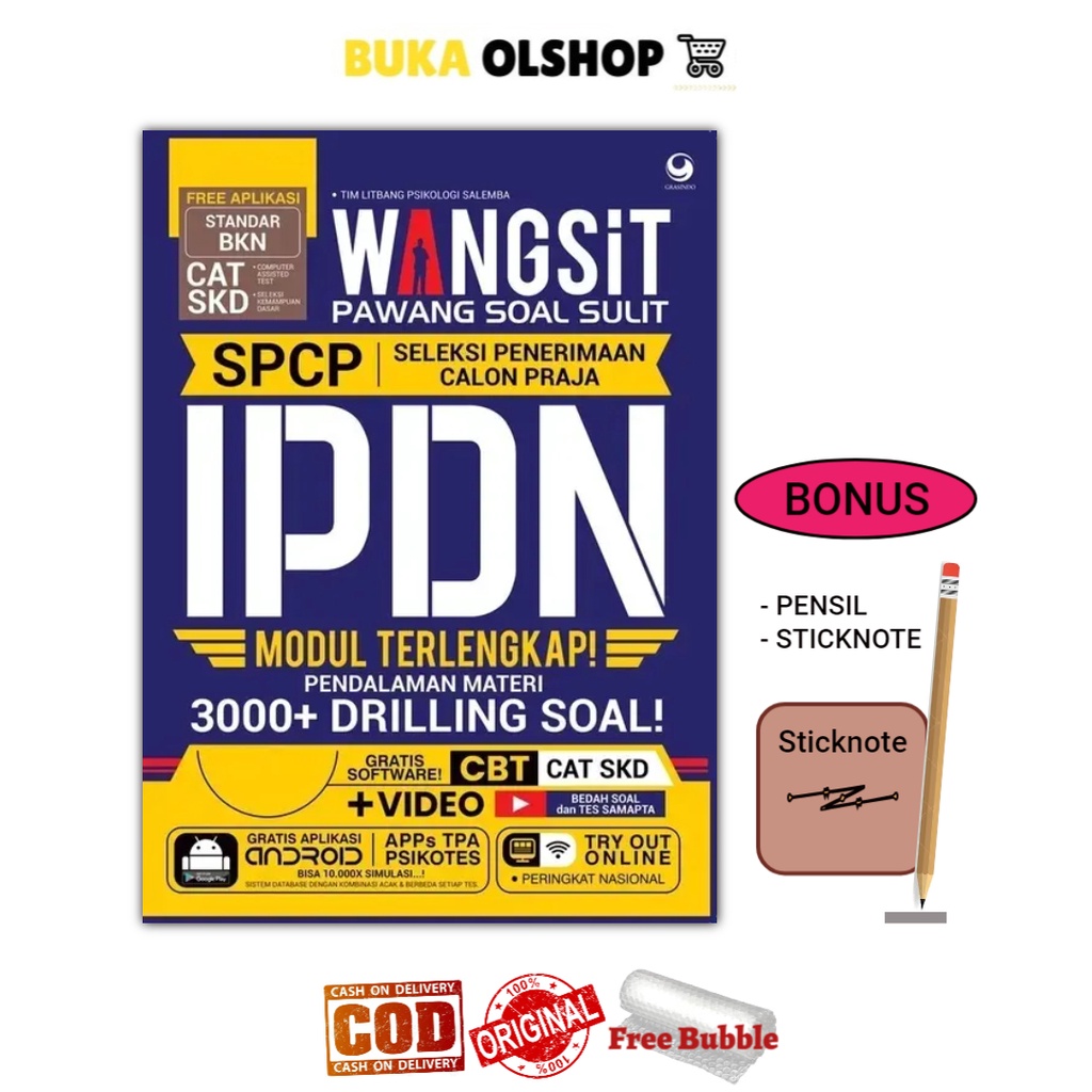 Wangsit SPCP IPDN Modul Terlengkap Wangsit IPDN Tes Masuk IPDN
