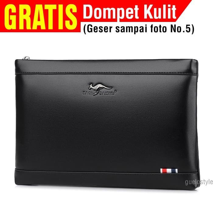 C7817V Handbag Pria Premium Cowok Mb 98066 3 Coklat Ac436 Tumi Ha GC196 Clutch Handbag Hand Bag Ta