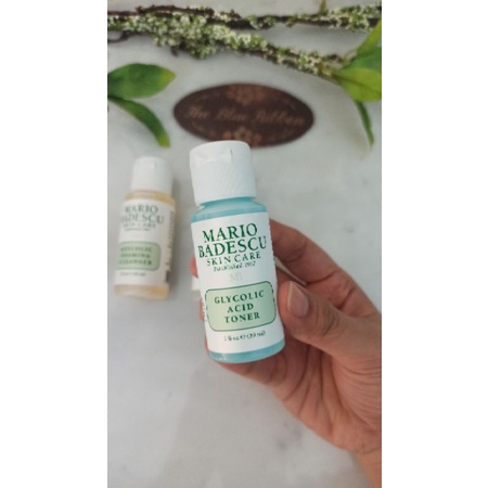 MARIO BADESCU TRAVEL SIZE (GLYCOLIC FOAMING CLEANSER , GLYCOLIC ACID TONER , ACNE FACIAL CLEANSER)