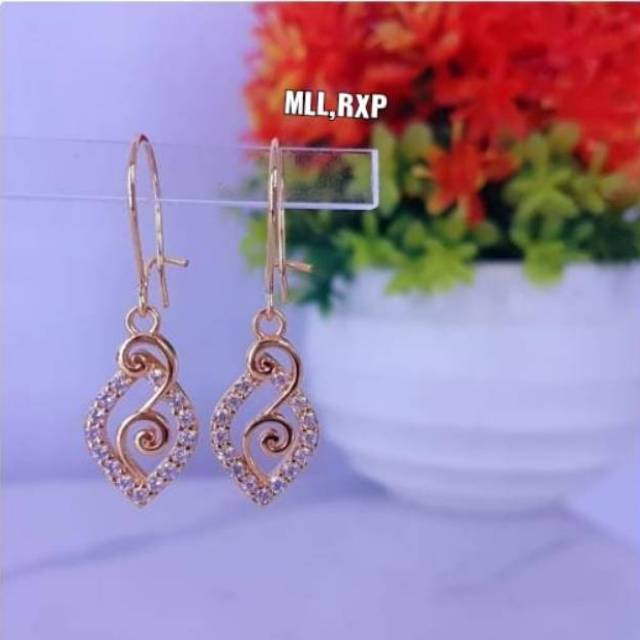 Anting titanium import kode 10 awet dan paket usaha