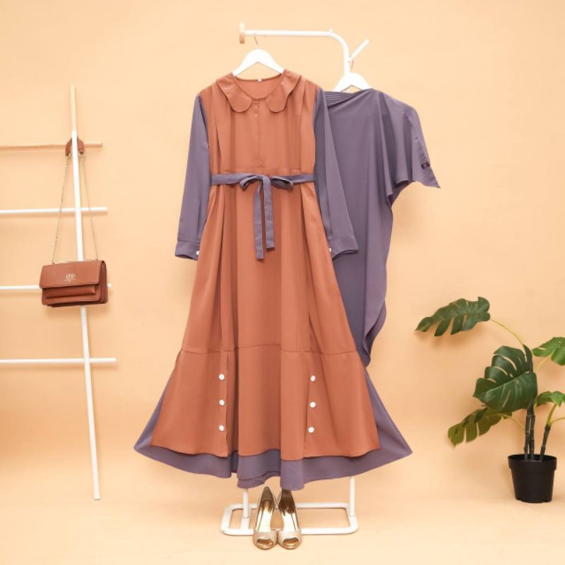 abila dress by seena modesty open pre order