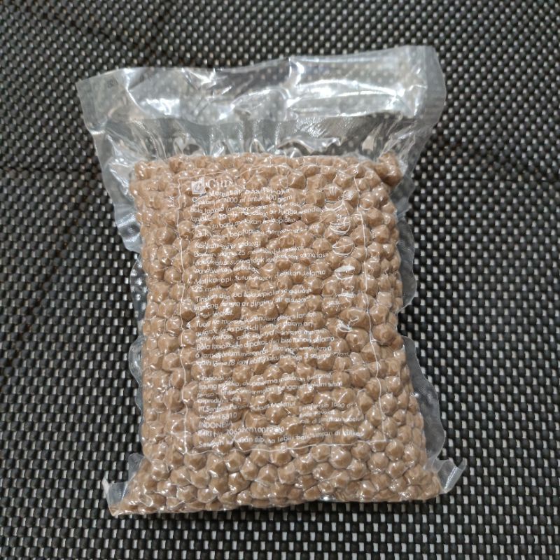 

boba GUNDU 1KG tapioca pearl toping bobba
