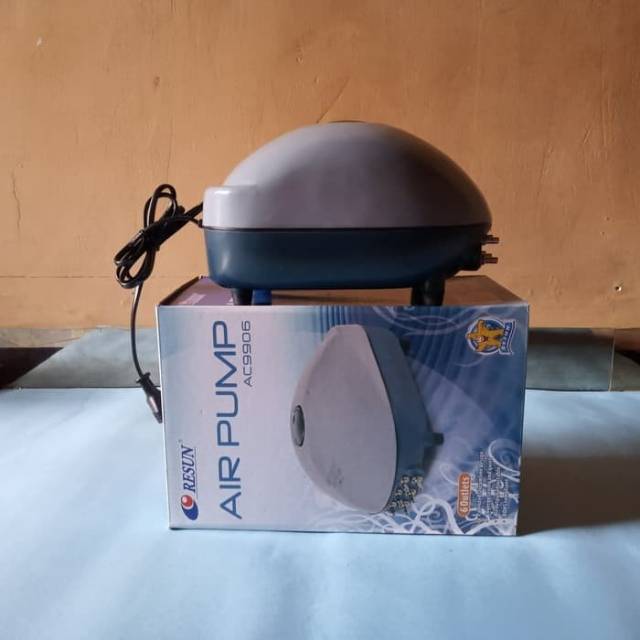 RESUN Pompa udara 6 titik Air pump aerator AC 9906