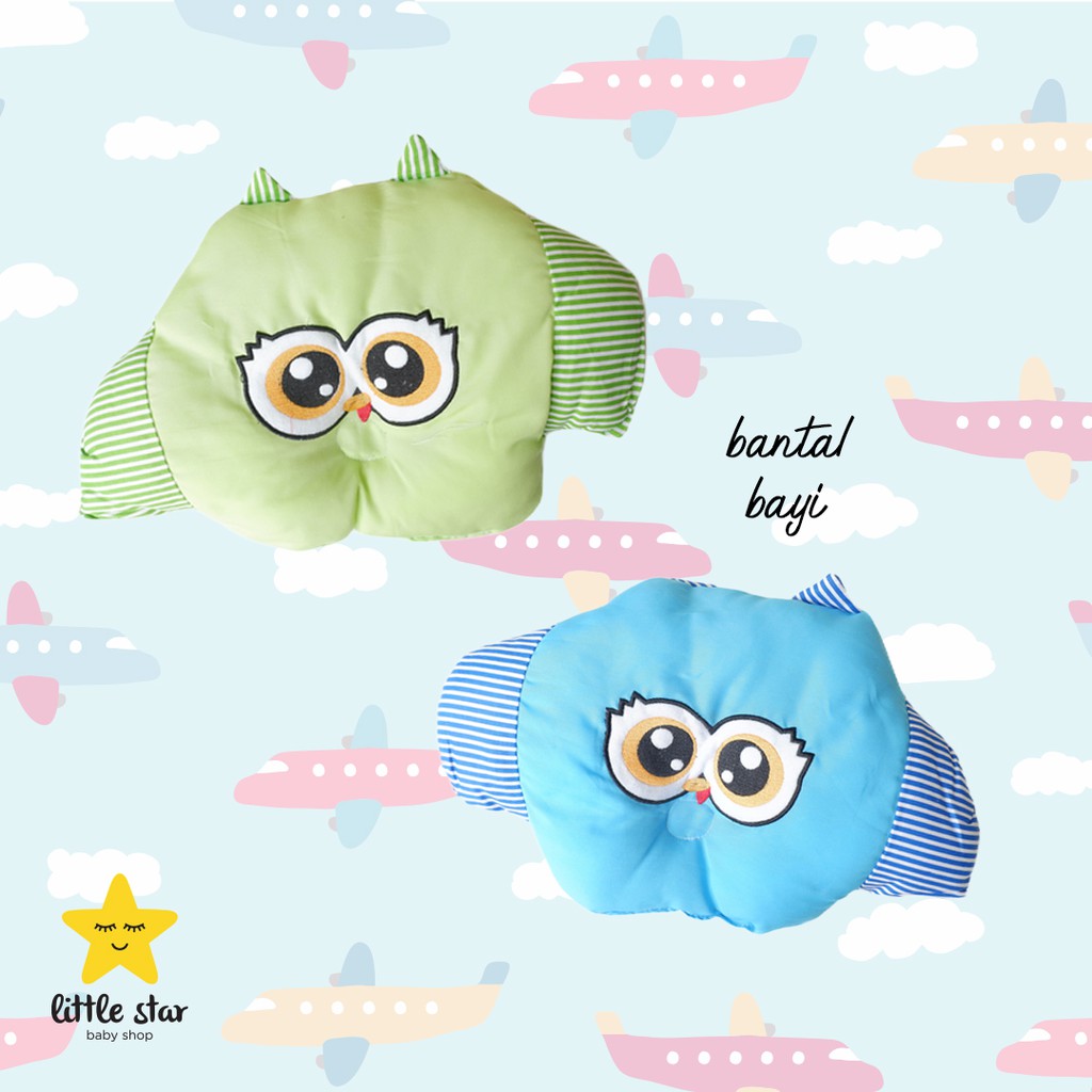 Bantal Peang Bayi Cewek Cowok | Bantal Cekung Anti Peyang