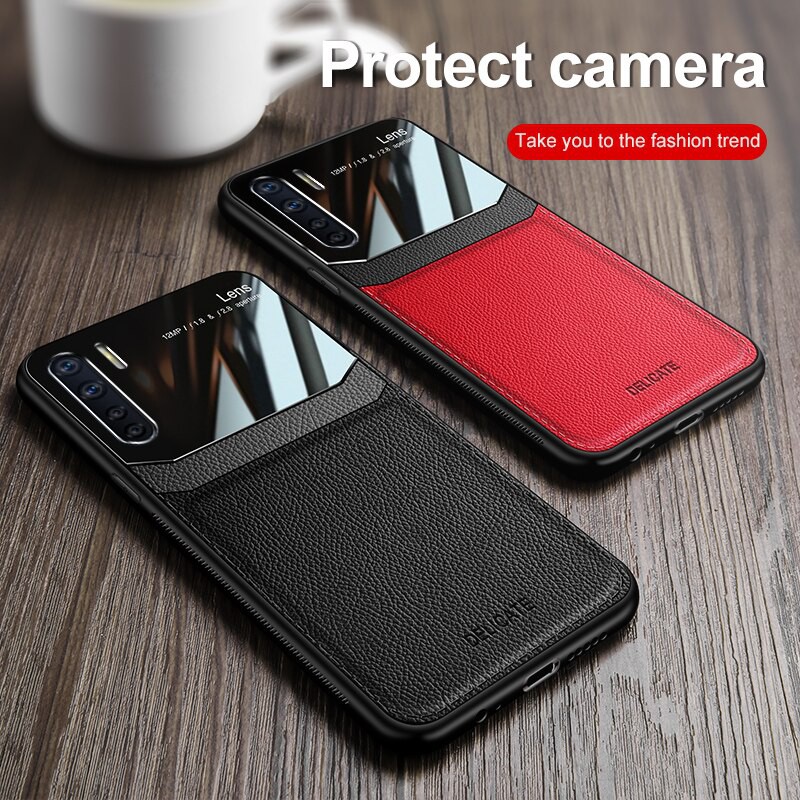 Elegant Leather Case Realme 6 Pro - Casing Realme 6 Pro Case Elegant