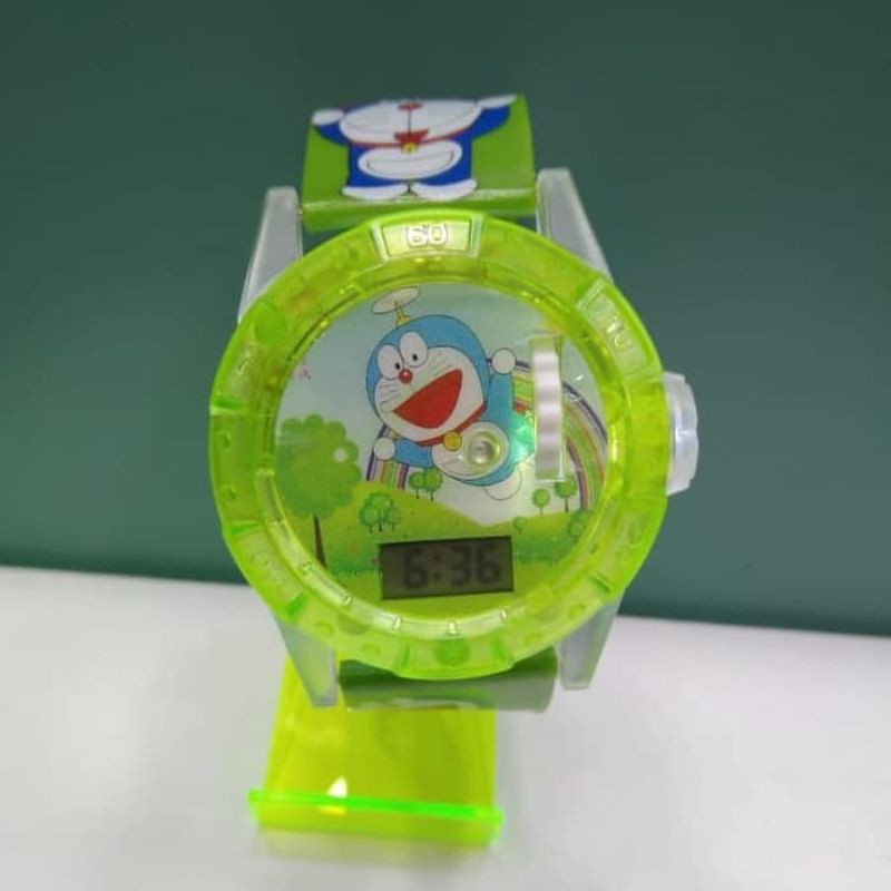 Jam anak perempuan jam karater Doraemon