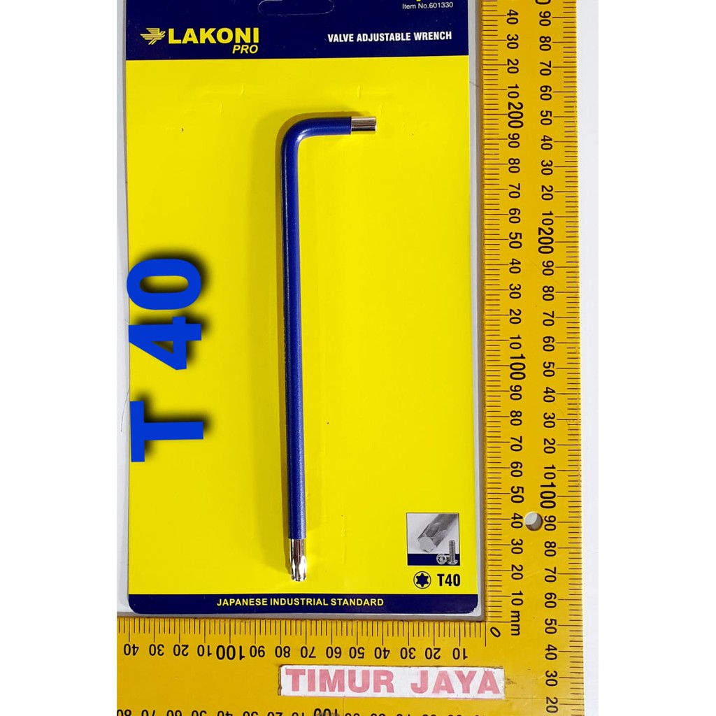 T 40 Kunci L Klep  Motor Valve Adjustable Wrench LAKONI 601330