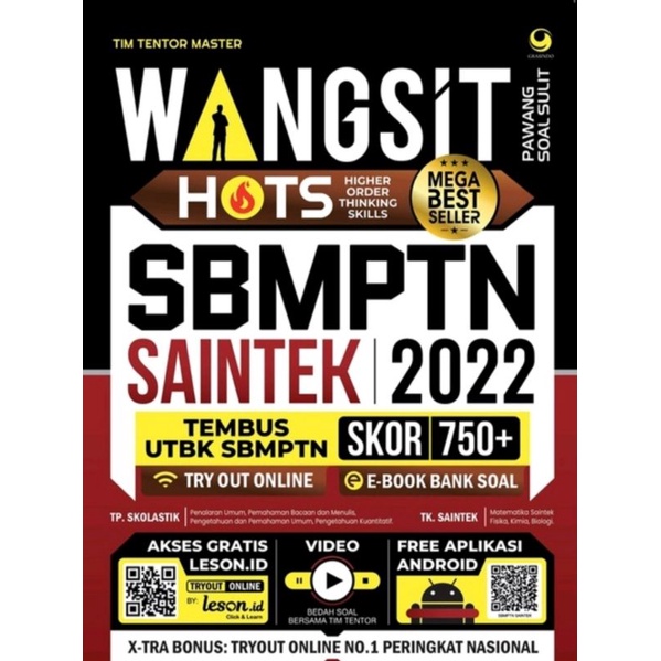 Wangsit ( pawang Soal Sulit Hots) SBMPTN Saintek 2022 - Tim Tentor Master