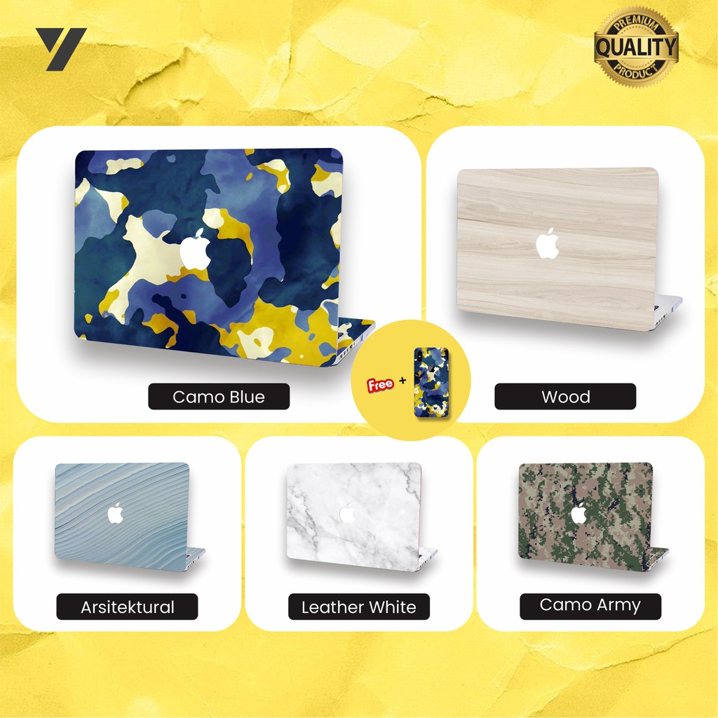 Skin / Garskin Macbook Fullbody + Bonus Skin HP - FREE CUSTOM