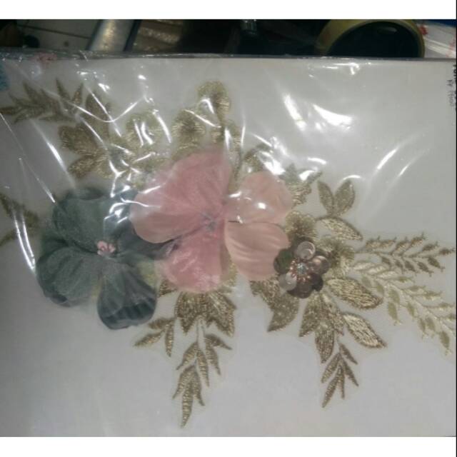 Grosir 100pcs aplikasi bordir/bordir aplikasi