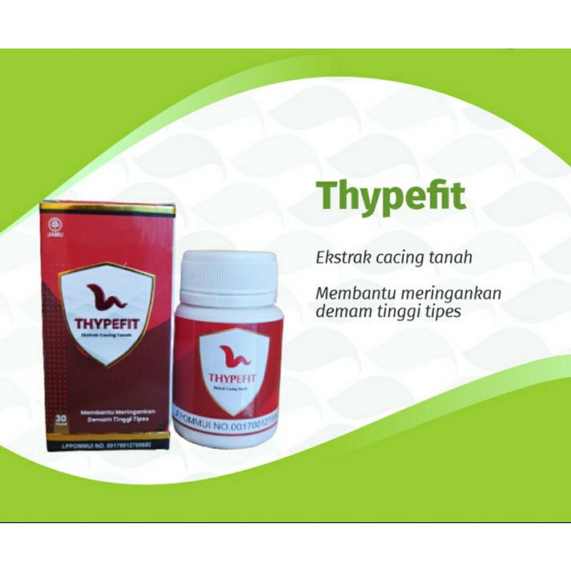 Thypefit Kapsul Ekstra Cacing Tanah
