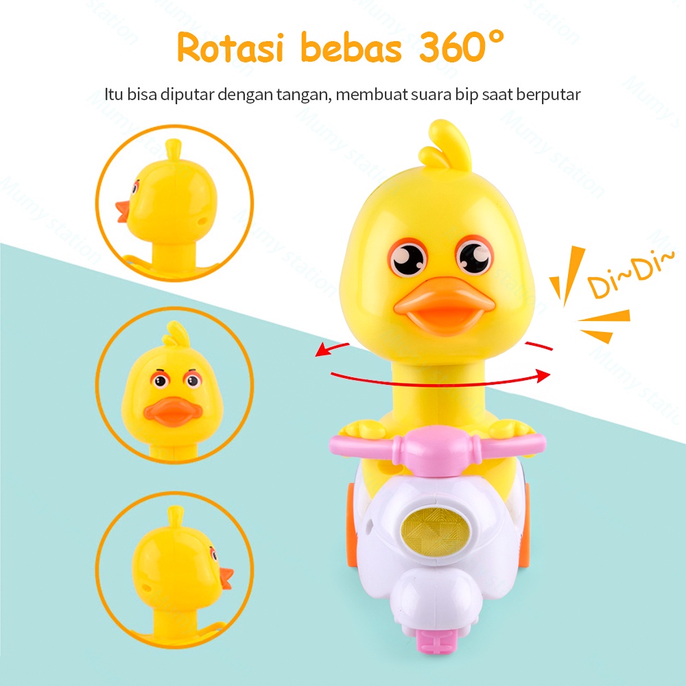 Mumystation Mainan bayi bebek mobil mainan anak inertial force to slide