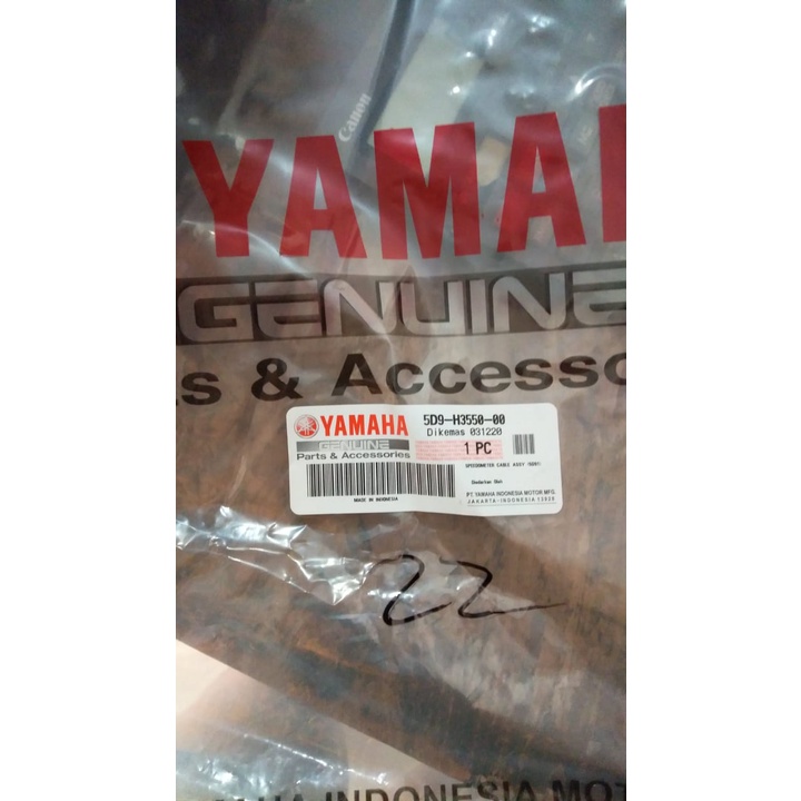 Kabel Spidometer Cable Speedometer Yamaha Vega ZR 5D9 H3550 00