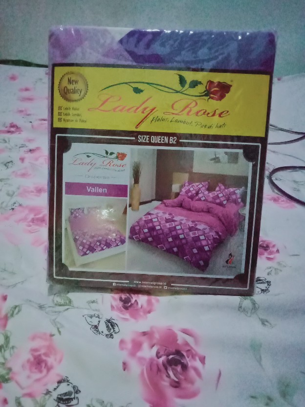 Sprei Lady Rose 160 X 200 Queen Size Berbagai Motif Murah