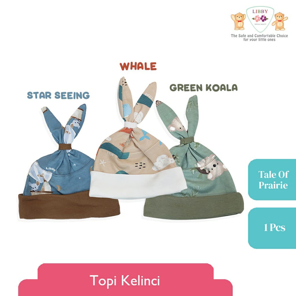 Libby Topi Kelinci Tale Of Prairie Series - Topi Bayi isi 3