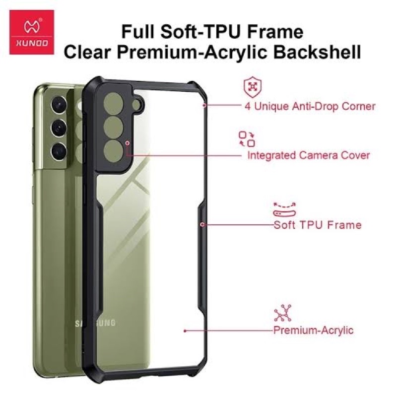 Fuze Transparant Case Samsung A13/ A23/ A52 A52S/ A33/ A53/ A73/ M23/ S21 FE Shockproof Case