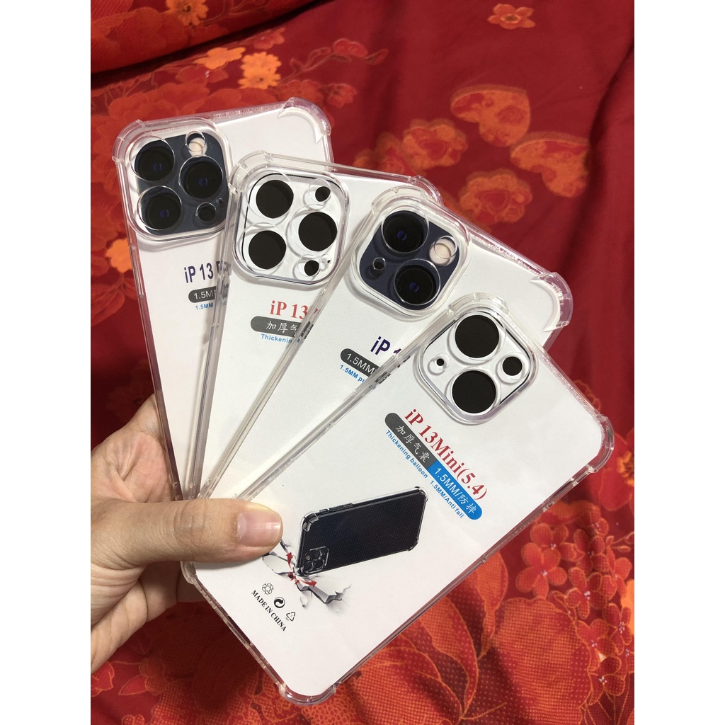 Soft Case Silikon Iphone 13 Iphone 13 Mini Iphone 13 Pro Iphone 13 Pro Max Bening Transparant Airbag Anti Crack Tebal