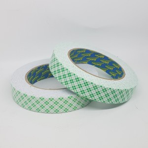 

DOUBLE TAPE PUTIH BATIK 20MM 5YARD - ISOLASI PUTIH BATIK - FULL TAPE FOAM SUNFINE