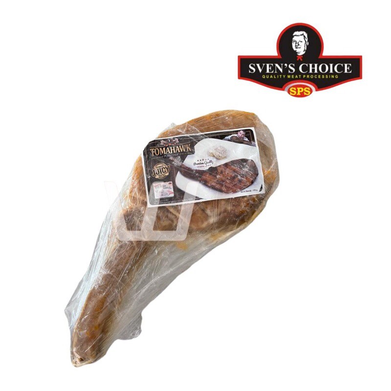 

Sven's Choice Daging Babi Siap Saji Tomahawk Pork Chop 350G