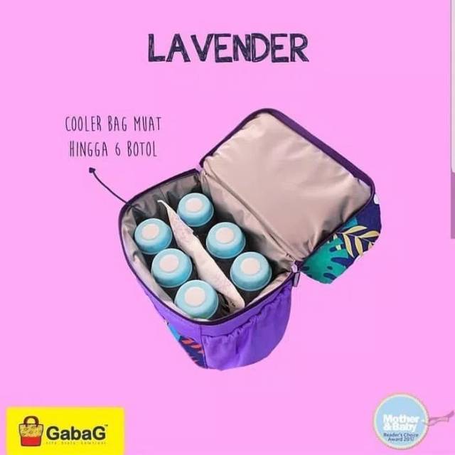 GABAG Cooler Bag Pop Series LAVENDER Tas ASI Coolerbag Insulator