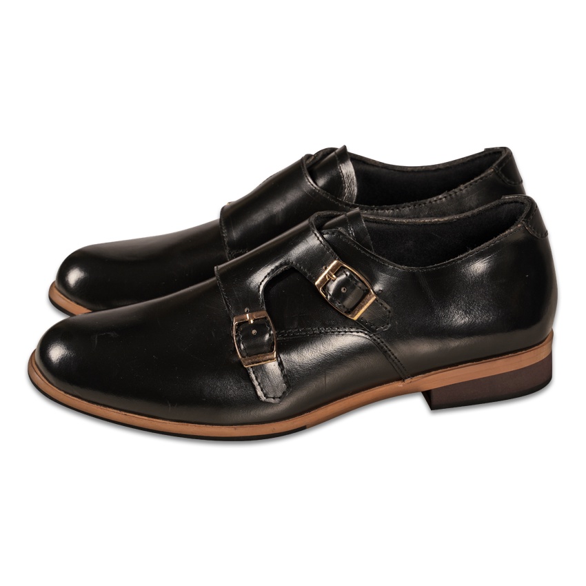 GILLY MONKSTRAP BLACK WOMEN SHOES - NAPPA MILANO