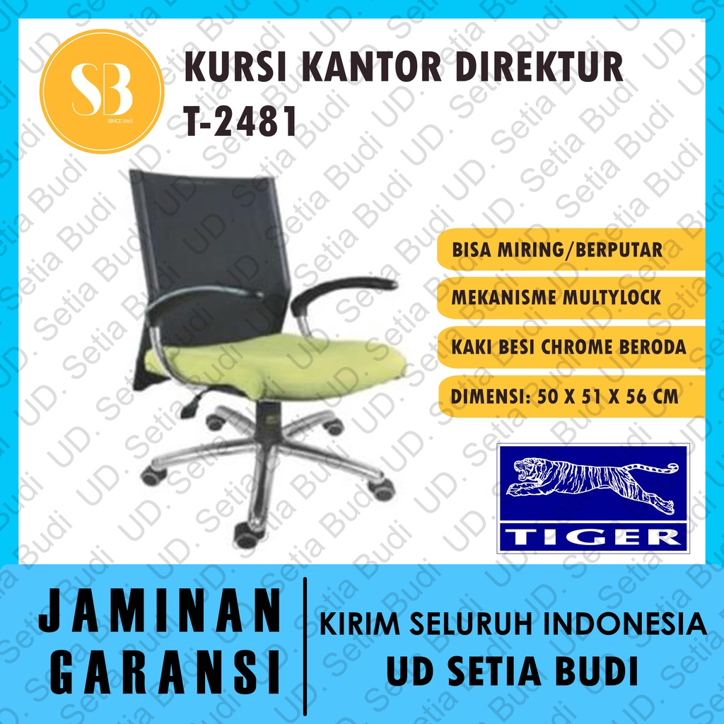 Kursi Kantor Direktur Hidrolis Tiger T-2481