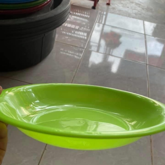 Piring makan plastik murah /lusin