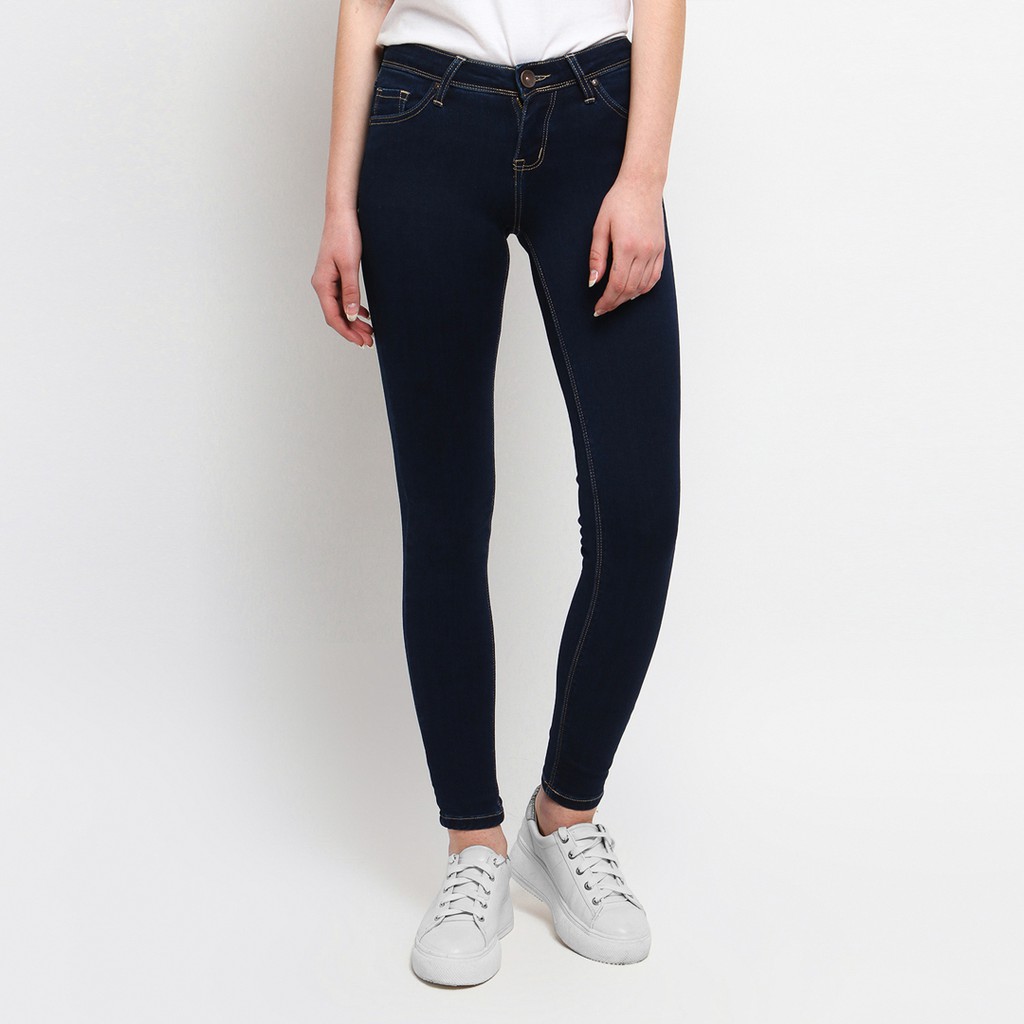 

C2 Umairo Navy Basic Jeans Ultraslim