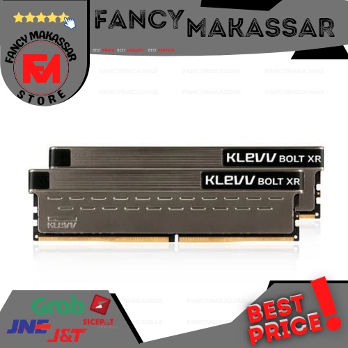 RAM KLEVV DDR4 BOLT XR PC28800 3600MHz Dual Channel 32GB (2X16GB) / RAM KOMPUTER / FANCY_MAKASSAR