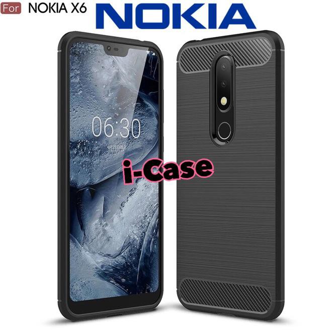 Nokia 6.1 Plus Case Rugged Armor - casing cover nokia 6.1 Plus