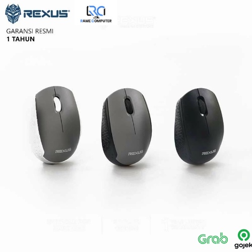 Rexus Mouse Wireless Office Q30 Silent Click - BLACK